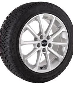 Komplet zimskih pnevmatik Continental WinterContact TS830P SUV 285/45 R20 in 20" alu platišč AZW Diamant, Touareg
