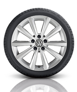 Komplet zimskih pnevmatik Continetnal in originalnih 17" alu platišč Merano, T-Roc