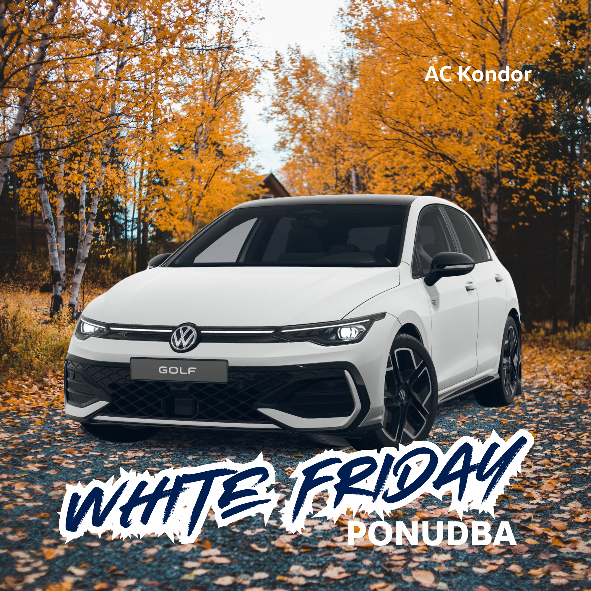 Volkswagen Golf akcijske cene White Friday