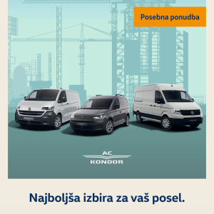 Odkrijte Volkswagen gospodarska vozila LIMITED: Caddy, Transporter in Crafter z izjemnimi cenami ter BON-om za financiranje in zavarovanje. Akcija do 31. 12. 2025.