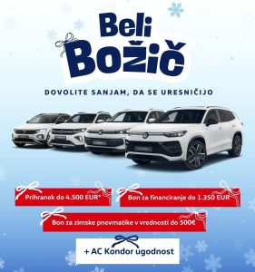 Praznične cene VW na zalogi